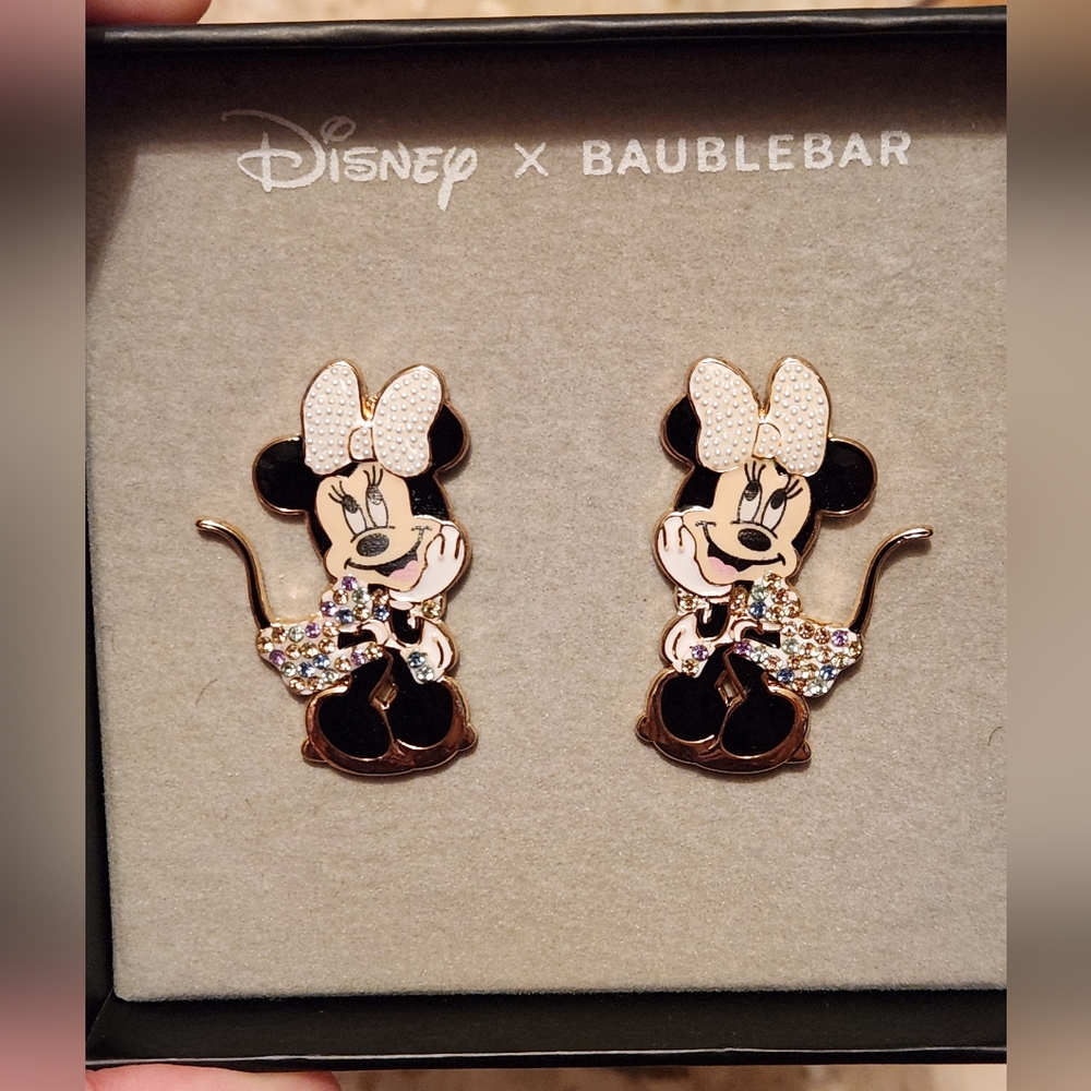 Disney Baublebar Minnie Mouse Earrings